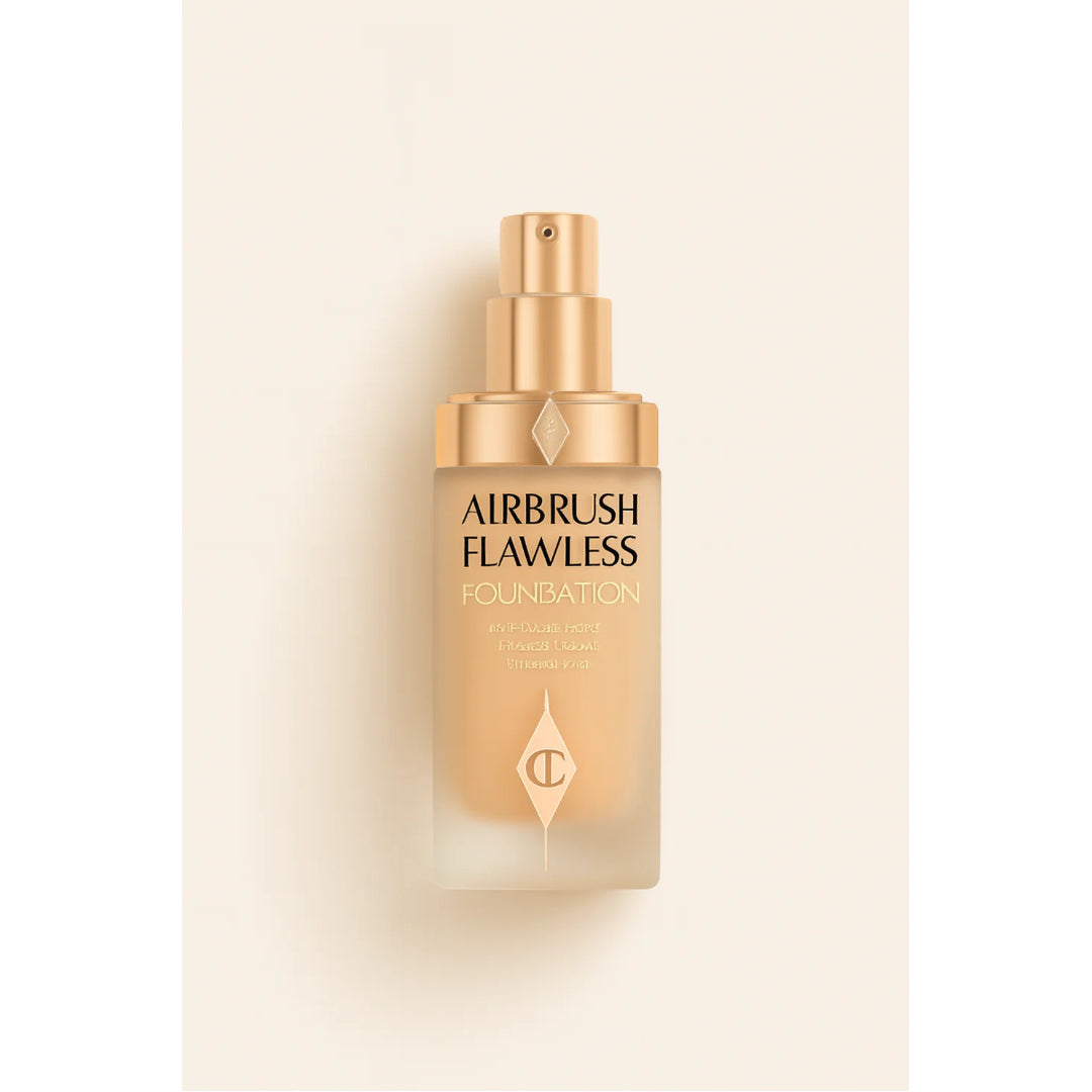 Charlotte Tilbury Airbrush Flawless Foundation – 24H Stay-All-Day, Full Coverage- 30 ML