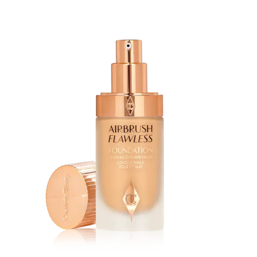 Charlotte Tilbury Airbrush Flawless Foundation – 24H Stay-All-Day, Full Coverage- 30 ML