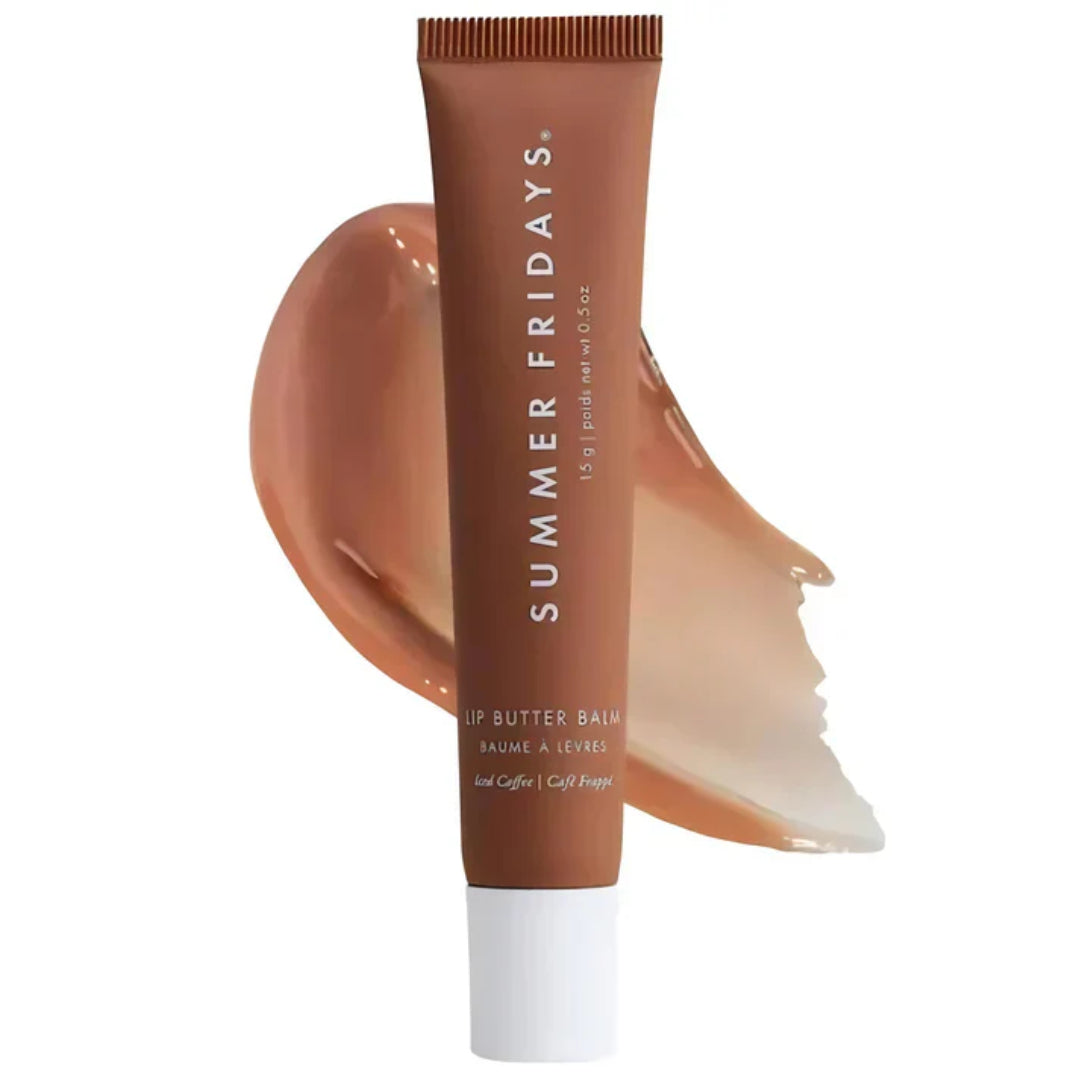 Summer Fridays Lip Butter Balm – Hydrating, Nourishing & High-Shine Vegan Lip Treatment- 15 g / 0.5 oz