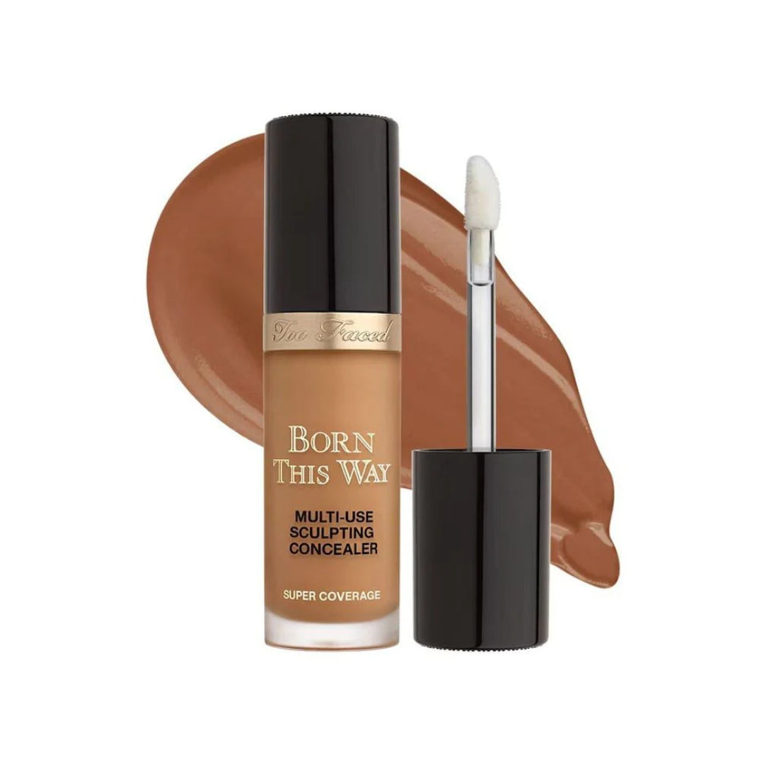 Too Faced Born This Way Super Coverage Multi-Use Sculpting Concealer – 4-in-1 Conceal, Contour, Highlight & Retouch- 13.5 ml