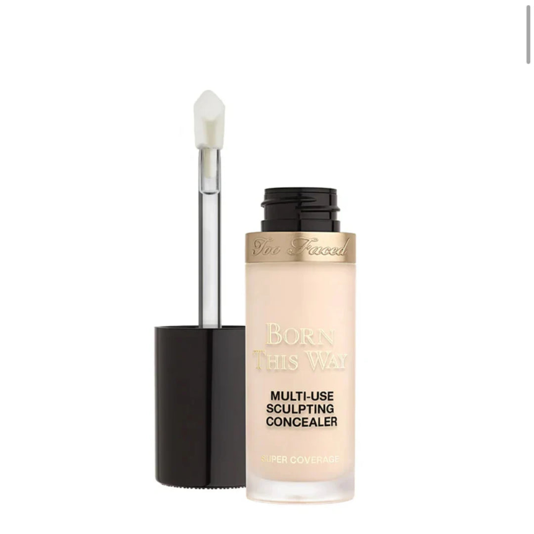 Too Faced Born This Way Super Coverage Multi-Use Sculpting Concealer – 4-in-1 Conceal, Contour, Highlight & Retouch- 13.5 ml