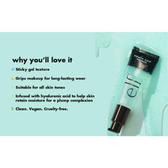 e.l.f. Power Grip Primer Base – Accroche Puissante Long-Lasting Makeup Grip- 24ml