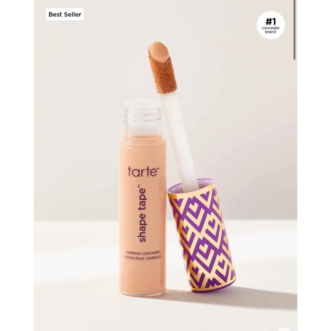Tarte Shape Tape Concealer – Full Coverage, 16H Wear & Crease-Proof Perfection- Full Size 10 ML