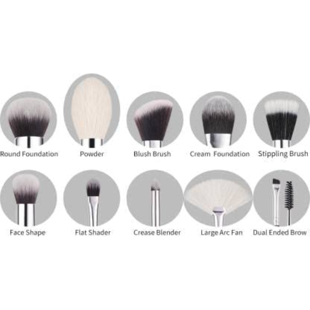 BEILI 20-Piece Pro Makeup Brush Set – Ultra Soft & Smooth Blending