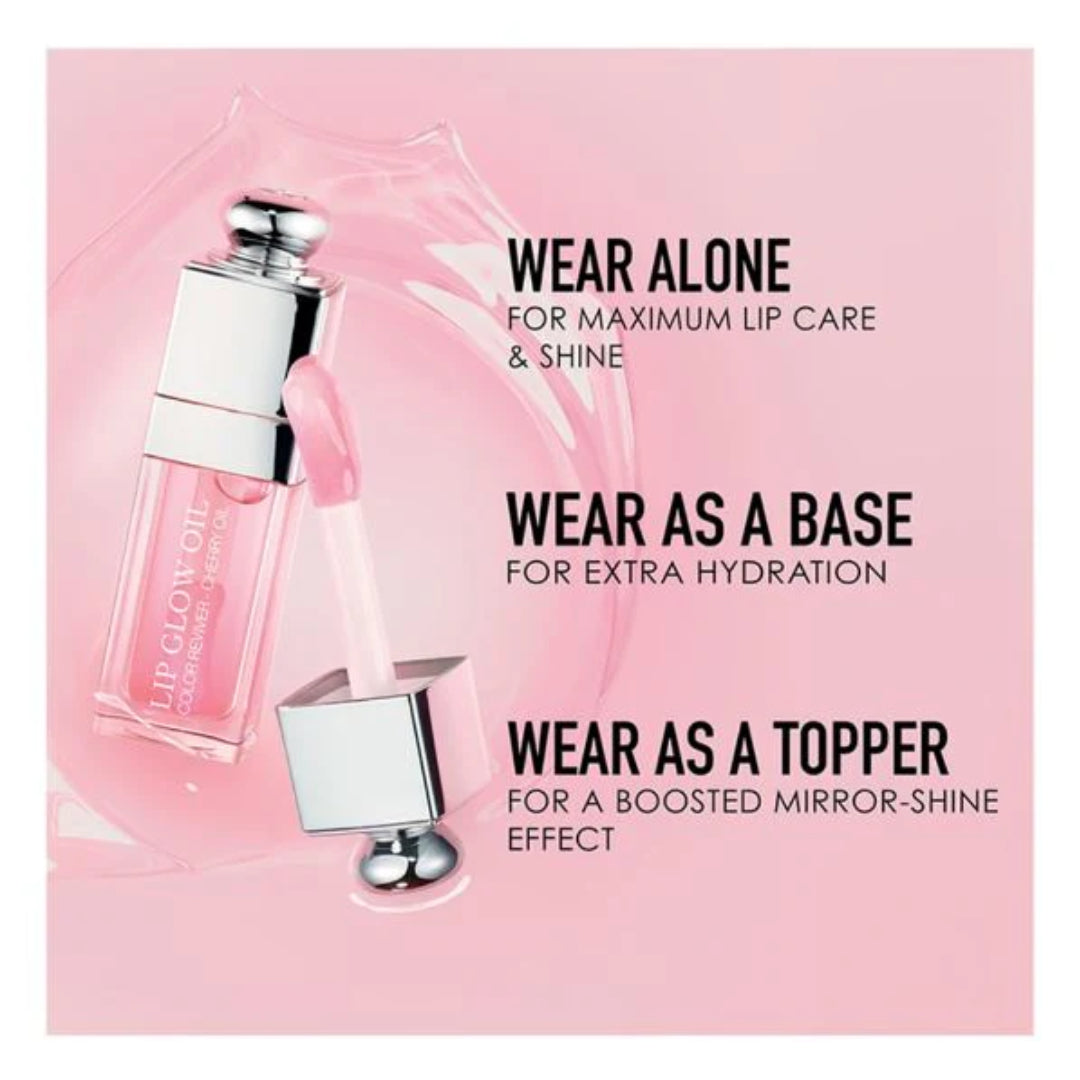 Dior Lip Glow Oil – Hydrating Color Reviver Gloss- 6 ML