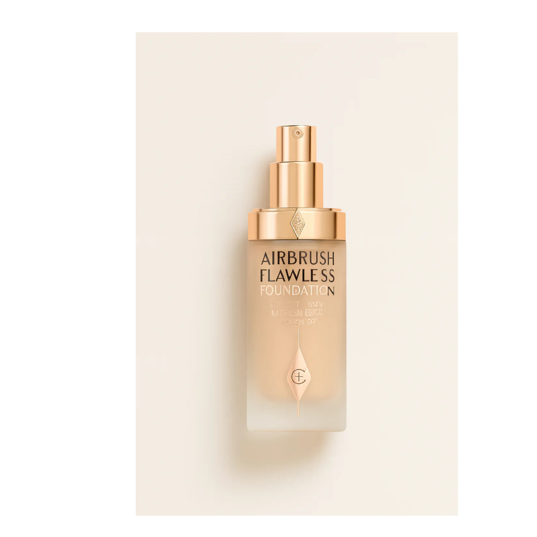 Charlotte Tilbury Airbrush Flawless Foundation – 24H Stay-All-Day, Full Coverage- 30 ML
