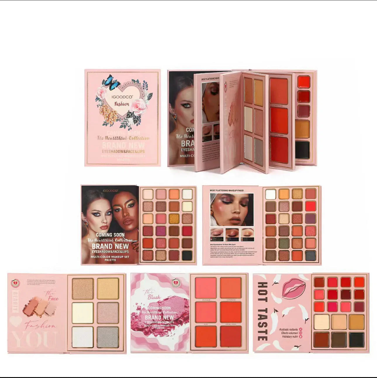 IGOODCO Fashion 5-in-1 Makeup Book